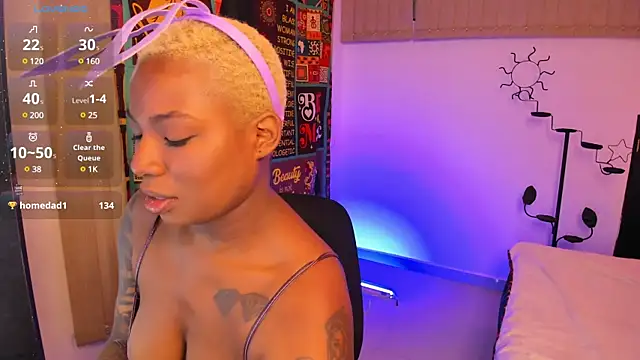 Snapshot of KenyaMystic chatting on 02.22.25 KenyaMystic online show from 02.22.25