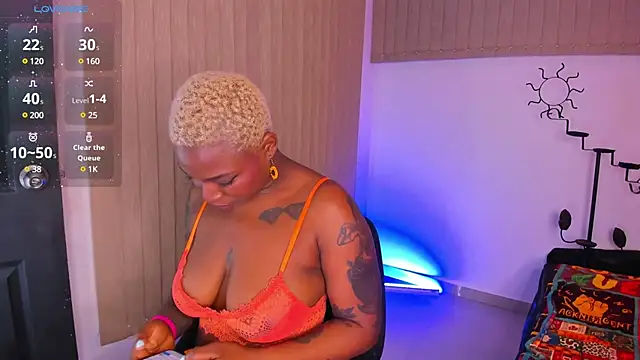 Snapshot of KenyaMystic chatting on 02.25.25 KenyaMystic online show from 02.25.25