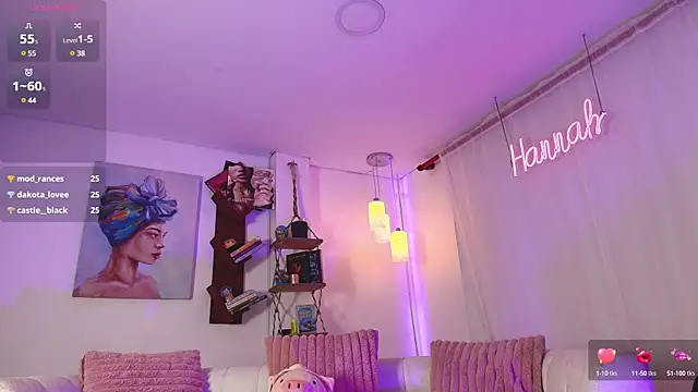 Snapshot of HANNAH_LOVEE chatting on 01.11.25 HANNAH LOVEE online show from 01.11.25