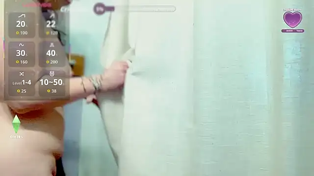 SkarlettRose96 online show from 10.13.25