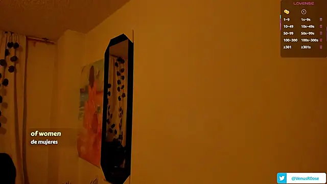 Venus R0se online show from 10.09.25