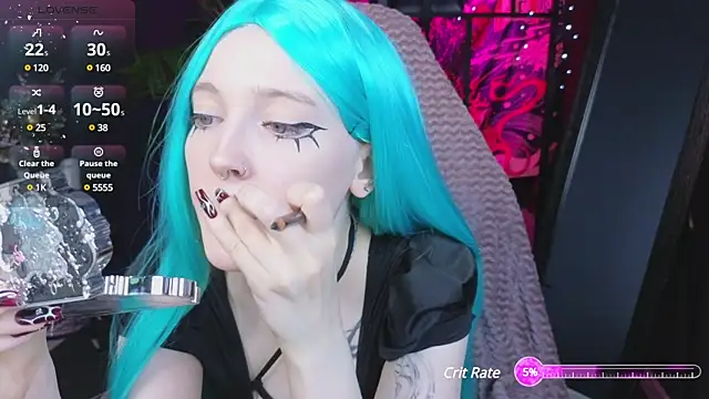 Snapshot of Crackling_Tatii chatting on 02.19.25 Crackling Tatii online show from 02.19.25