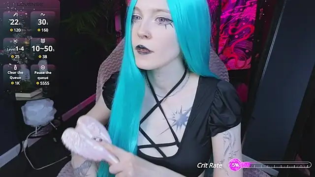 Snapshot of Crackling_Tatii chatting on 02.20.25 Crackling Tatii online show from 02.20.25