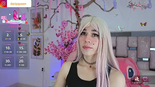 DaripQueen online show from 03.13.26