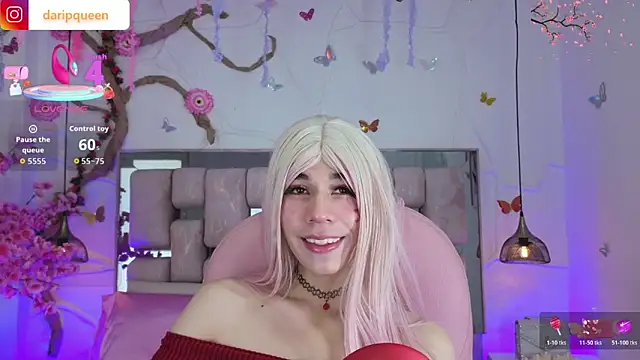 DaripQueen online show from 03.20.26