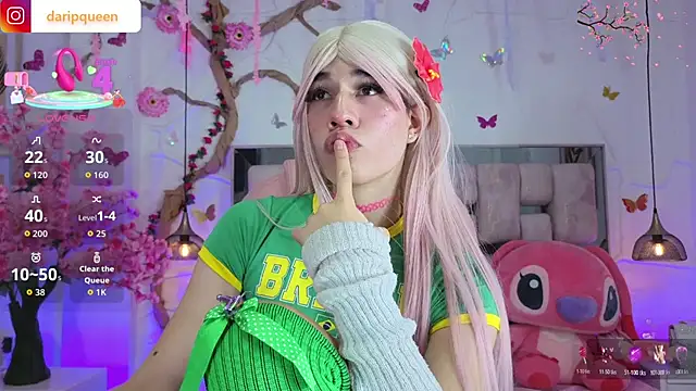 DaripQueen online show from 04.09.26