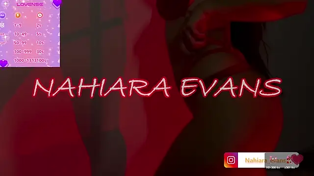 NahiaraEvans  online show from 06.05.26