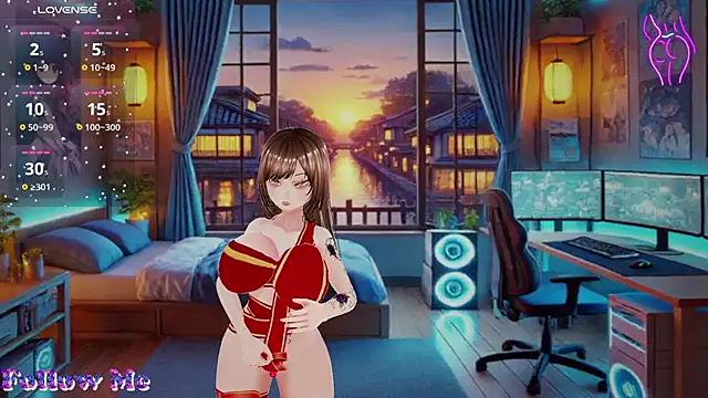 Hanaedamngirl online show from 12.31.24