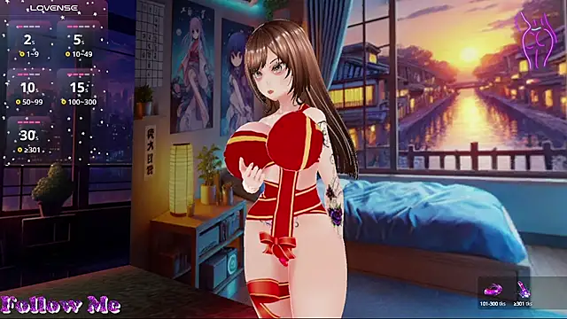 Hanaedamngirl online show from 02.14.25