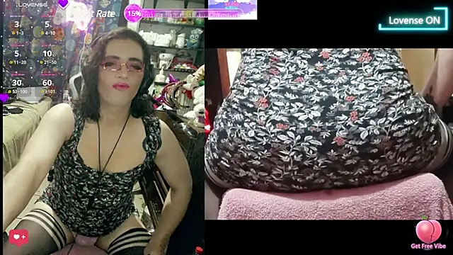 SissyFlorAzul online show from 01.26.25