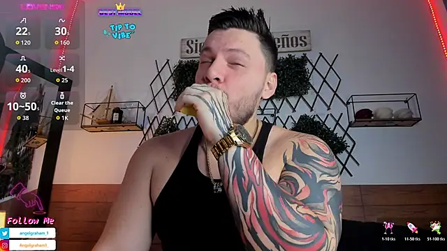 Snapshot of Angelgraham_1 chatting on 02.13.26 Angelgraham 1 online show from 02.13.26