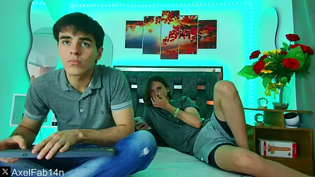 Snapshot of Alex_and_Fabian chatting on 01.29.25 Alex and Fabian online show from 01.29.25