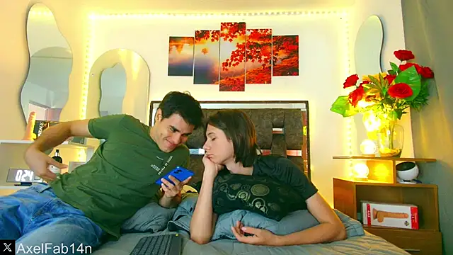 Snapshot of Alex_and_Fabian chatting on 02.10.25 Alex and Fabian online show from 02.10.25