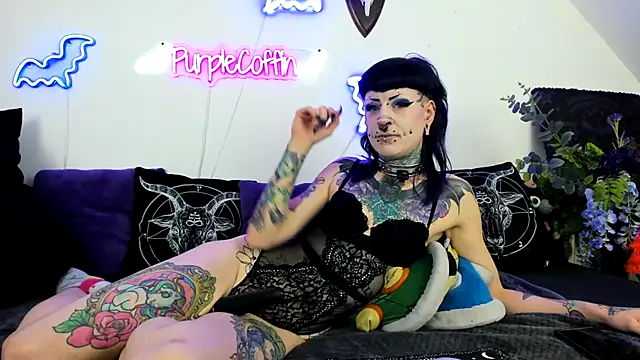 Purple Coffin666 online show from 05.04.26