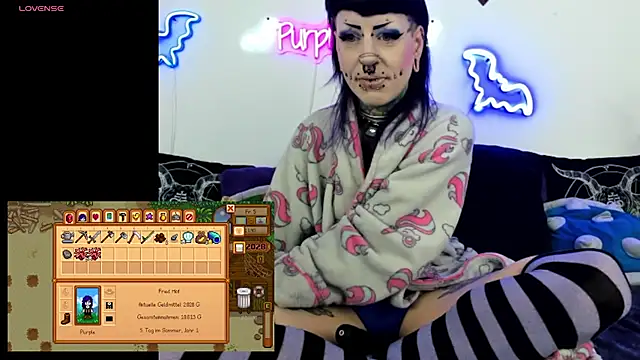 Purple Coffin666 online show from 05.07.26
