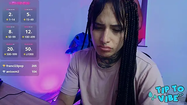 Snapshot of TinnaDawsom chatting on 02.18.25 TinnaDawsom online show from 02.18.25