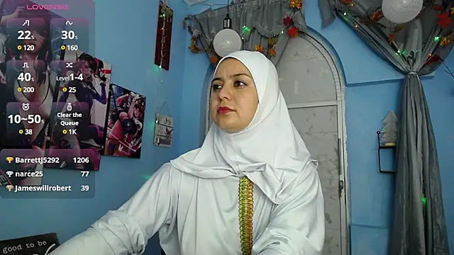 Snapshot of BadraSaadi chatting on 02.01.25 BadraSaadi online show from 02.01.25