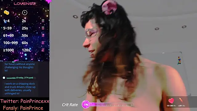 pain princee online show from 12.04.24