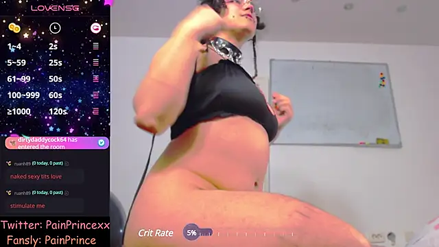 pain princee online show from 12.10.24