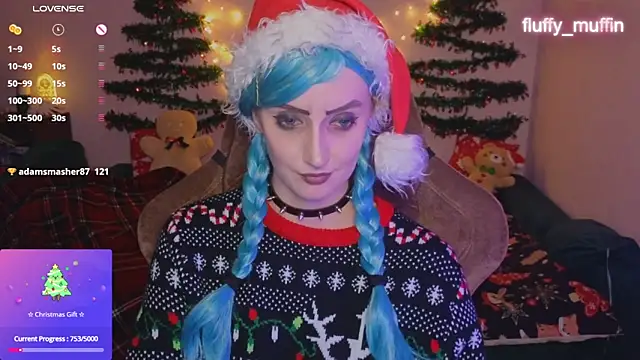 Snapshot of Fluffy_muffin_ chatting on 12.21.24 Fluffy muffin online show from 12.21.24