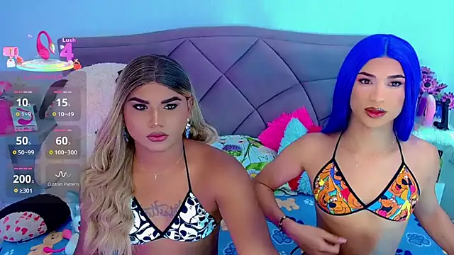 party duo trans online show from 04.10.26