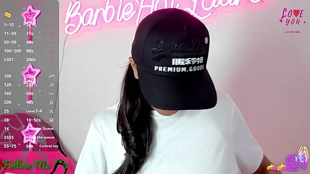 BarbieHotLaura online show from 03.17.25