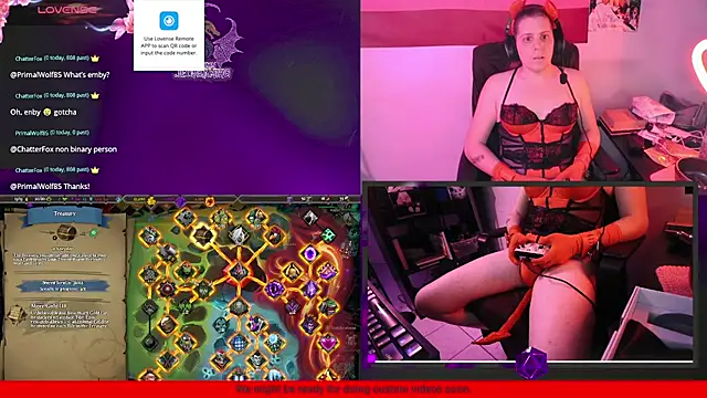 Snapshot of Rae-Suon chatting on 02.08.25 Rae-Suon online show from 02.08.25