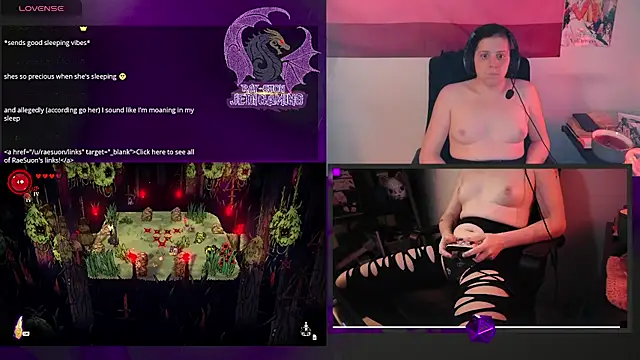 Snapshot of Rae-Suon chatting on 02.19.25 Rae-Suon online show from 02.19.25