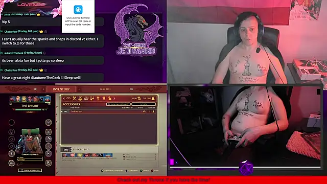 Snapshot of Rae-Suon chatting on 02.27.25 Rae-Suon online show from 02.27.25