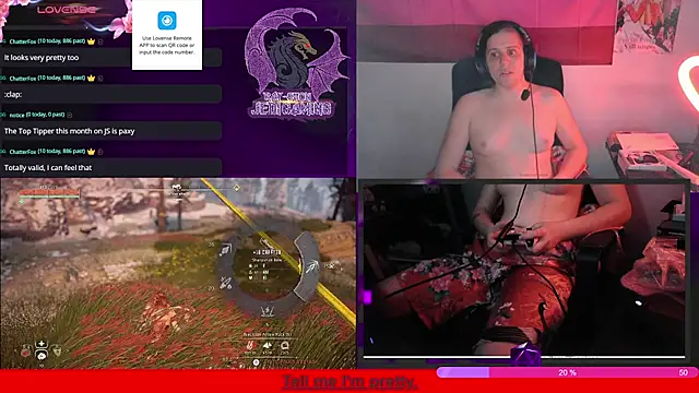 Snapshot of Rae-Suon chatting on 03.02.25 Rae-Suon online show from 03.02.25