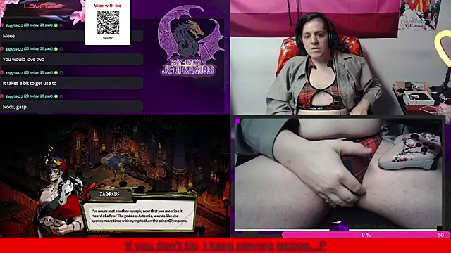 Snapshot of Rae-Suon chatting on 03.07.25 Rae-Suon online show from 03.07.25