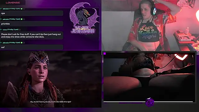 Snapshot of Rae-Suon chatting on 03.13.25 Rae-Suon online show from 03.13.25