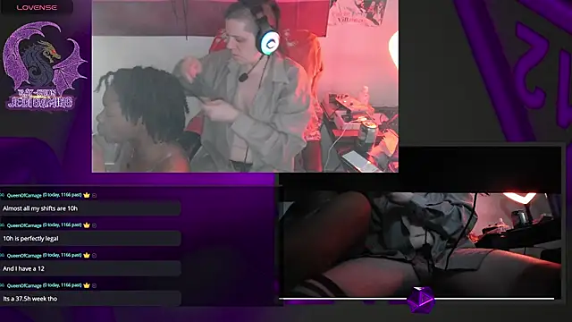 Snapshot of Rae-Suon chatting on 03.14.25 Rae-Suon online show from 03.14.25