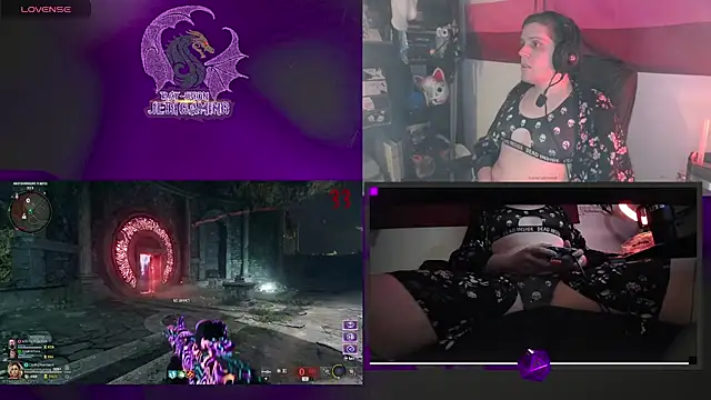 Snapshot of Rae-Suon chatting on 03.22.25 Rae-Suon online show from 03.22.25