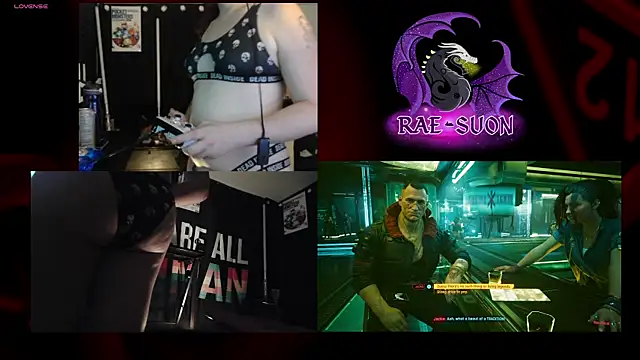 Snapshot of Rae-Suon chatting on 09.25.25 Rae-Suon online show from 09.25.25