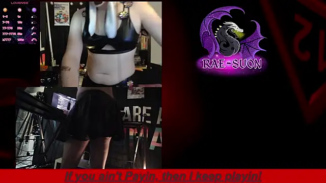 Snapshot of Rae-Suon chatting on 09.28.25 Rae-Suon online show from 09.28.25