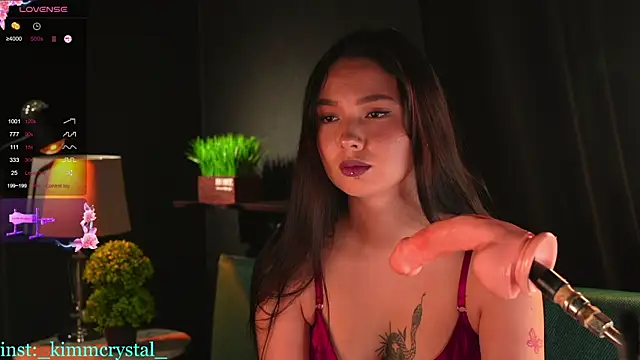 Snapshot of KimCrystal chatting on 02.23.26 KimCrystal online show from 02.23.26