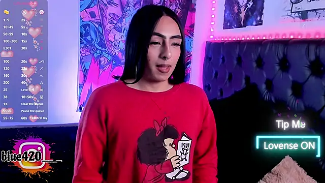 Skyler  blue4 online show from 12.13.25