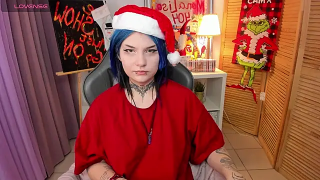 Snapshot of mekurisu chatting on 12.28.24 mekurisu online show from 12.28.24