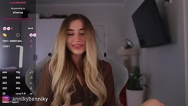 Coconutkittyy online show from 12.24.24