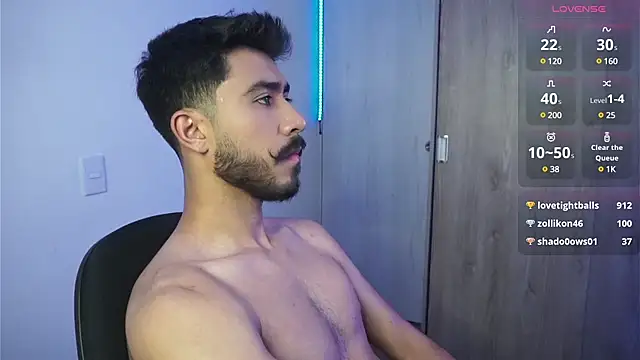 Snapshot of dam0n_fr0st chatting on 12.07.24 dam0n fr0st online show from 12.07.24