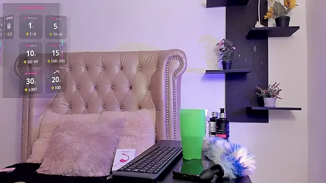 Snapshot of AlexaFoxy18 chatting on 01.24.25 AlexaFoxy18 online show from 01.24.25