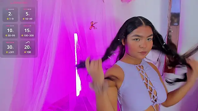 Snapshot of HayamiKioto chatting on 03.07.25 HayamiKioto online show from 03.07.25