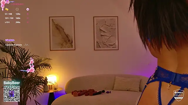 Snapshot of babybeerX chatting on 09.17.25 babybeerX online show from 09.17.25