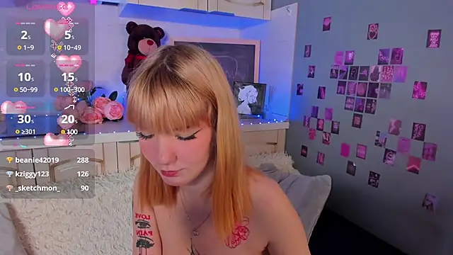 Linablueeyed online show from 03.01.25