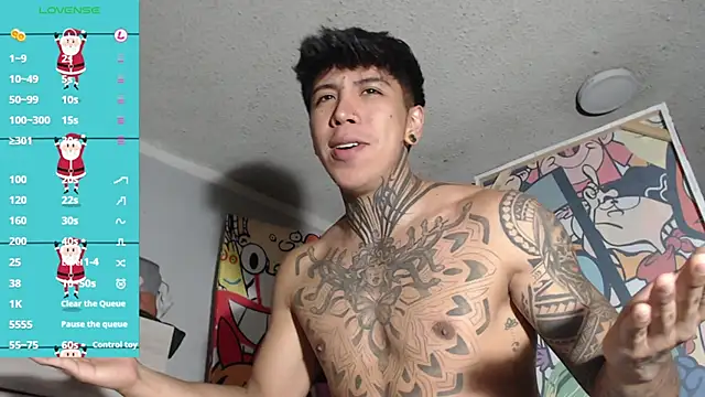 Snapshot of Nickhot0609 chatting on 12.19.24 Nickhot0609 online show from 12.19.24