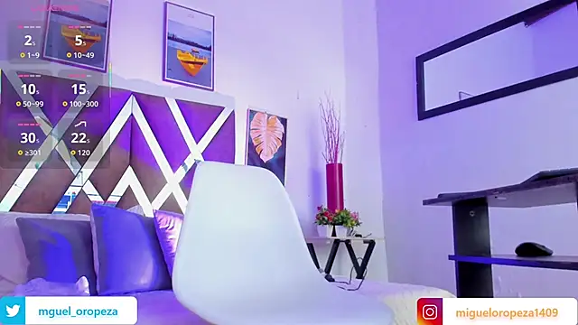 Snapshot of _miguel0 chatting on 10.09.25 miguel0 online show from 10.09.25