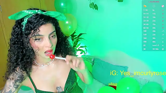 CurlyRose   online show from 03.17.25