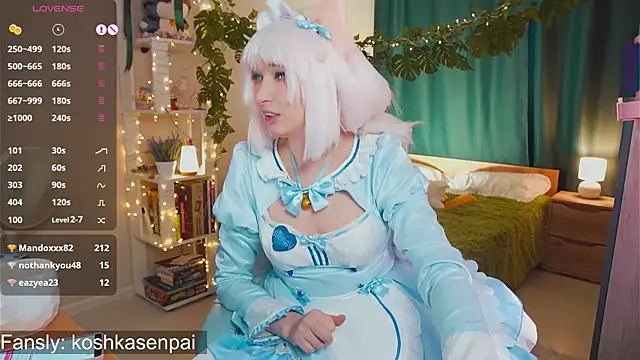 Snapshot of koshkasenpai chatting on 02.09.25 koshkasenpai online show from 02.09.25
