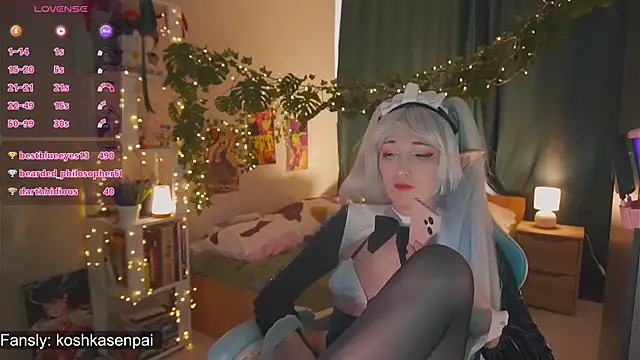 Snapshot of koshkasenpai chatting on 03.16.25 koshkasenpai online show from 03.16.25